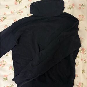 Black Turtleneck Sweater